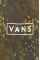 Хлопковая футболка Vans цвет зелёный узорный