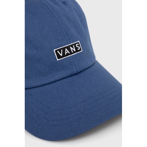 Хлопковая кепка Vans с аппликацией