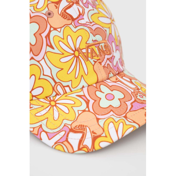 Кепка Vans цвет оранжевый узор