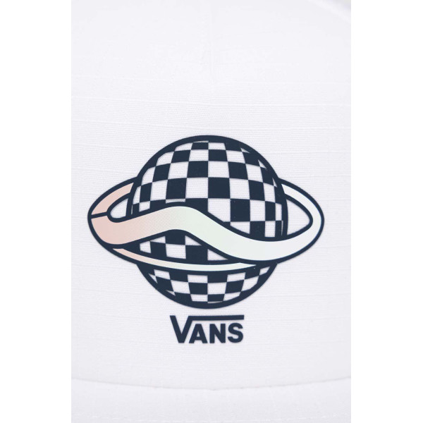 Кепка Vans цвет белый с принтом