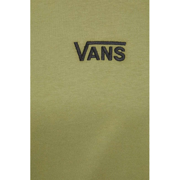 Хлопковое платье Vans цвет зелёный mini oversize