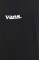 Хлопковая футболка Vans цвет чёрный с принтом
