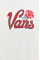 Хлопковая футболка Vans мужской цвет бежевый с принтом