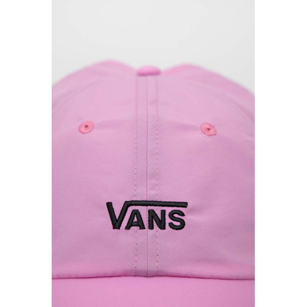 Кепка Vans цвет розовый с аппликацией