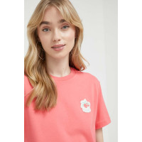 Хлопковая футболка Vans цвет розовый  VN0003V4SNQ1 