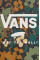 Кофта Vans женская цвет зелёный с капюшоном с принтом