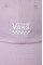 Хлопковая кепка Vans цвет фиолетовый с аппликацией