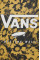 Хлопковая футболка Vans женский цвет бежевый