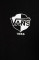 Хлопковая футболка Vans цвет чёрный с принтом