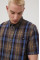 Хлопковая рубашка Vans мужская regular воротник button-down