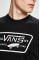 Vans - Футболка VN000QN8Y281-Black/Wht
