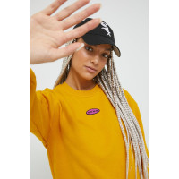 Кофта Vans женская цвет жёлтый однотонная