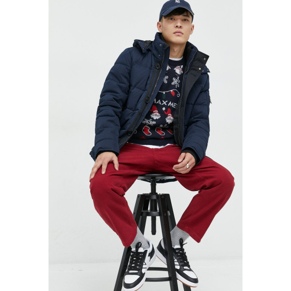 Хлопковые брюки Vans женские цвет красный chinos высокая посадка