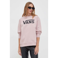 Кофта Vans женская цвет розовый с принтом