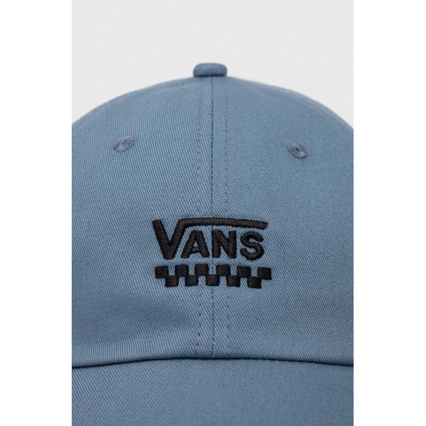 Хлопковая кепка Vans с аппликацией