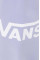 Спортивные штаны Vans цвет фиолетовый с принтом
