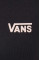 Хлопковая футболка Vans цвет чёрный