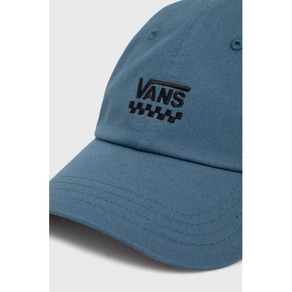 Хлопковая кепка Vans с аппликацией